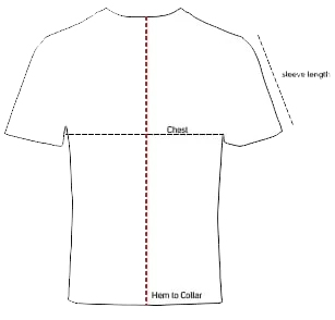 Maße für Ethic T-Shirt