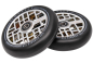 Preview: OATH Stuntscooter 110mm Wheel LATTICE - neosilber/ PU schwarz - 2 Stück 1