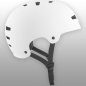 Preview: TSG Helm Evolution Solid Colors Gr. L/XL - satin white - satin white 2