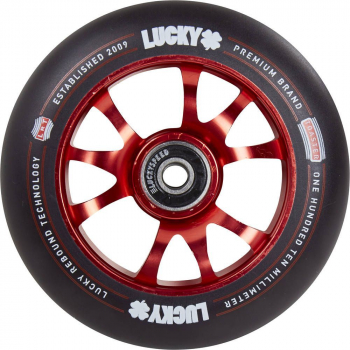 Lucky Toaster 110mm Wheel - red / PU black
