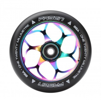 Fasen Wheel 120mm - oil slick / PU black