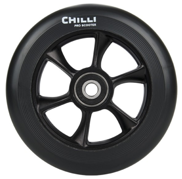 Chilli Scooter Turbo Wheel 110mm - schwarz / PU schwarz