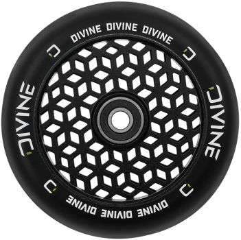 Divine Wheel Hollowcore 110mm Scooter Rolle schwarz 1