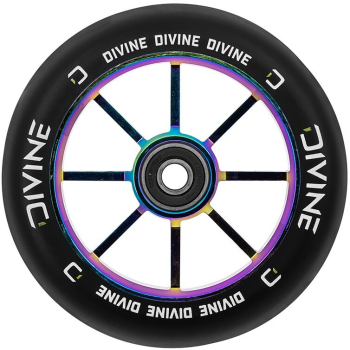 Divine Wheel spoked 110mm Rolle neochrome 1