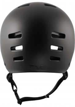 TSG Helm Evolution Solid Colors Gr. S/M - satin dark black - 2