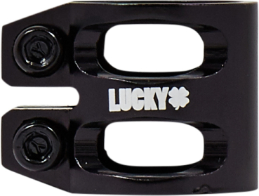 Lucky DUBL double Stunt Scooter Clamp - black - schwarz 3