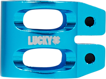 Lucky DUBL double Stunt Scooter Clamp - teal 3