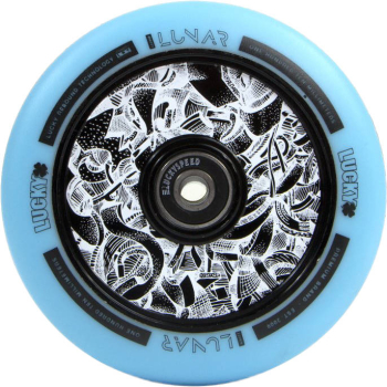 Lucky Lunar Hollow Core Wheel 110mm - Axis Teal 1