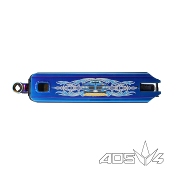 Blunt Deck AOS V4 Signature - Ray Warner - blue chrome 3
