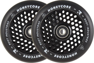 Root Industries Honeycore Rolle 110mm - schwarz - PU schwarz