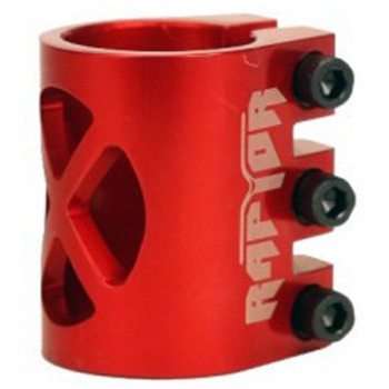 Raptor Trible Clamp - rot red