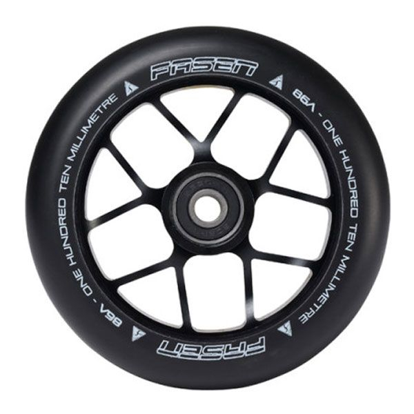 Fasen Jet Wheel 110mm - schwarz / PU schwarz black