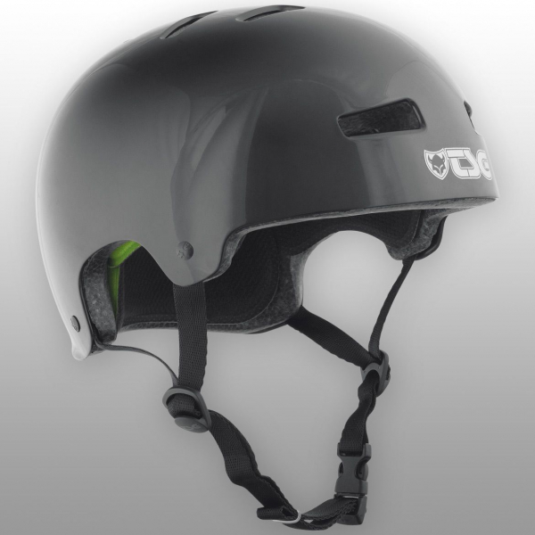 TSG Helm Evolution Solid Colors Gr. L/XL - satin black - satin schwarz 1