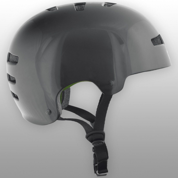 TSG Helm Evolution Solid Colors Gr. S/M - injected black - injected schwarz 2