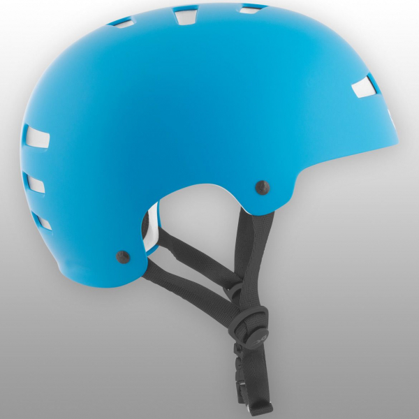 TSG Helm Evolution Solid Colors Gr. L/XL - satin dark cyan - matt blau 2