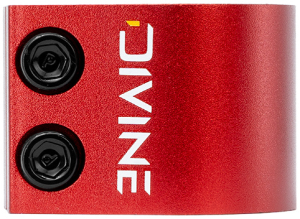 Divine Stunt Scooter Clamp classic rot 2