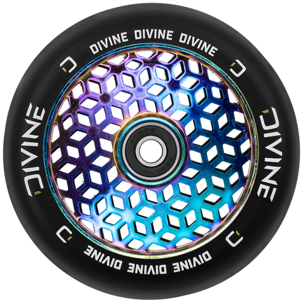 Divine Wheel Hollowcore 110mm Scooter Rolle neochrome 1