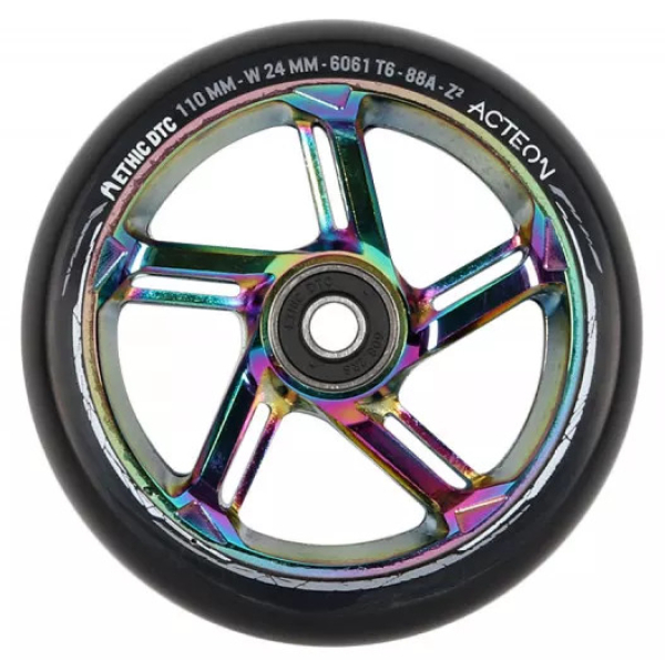 Ethic DTC Acteon  Rolle 110mm rainbow 1