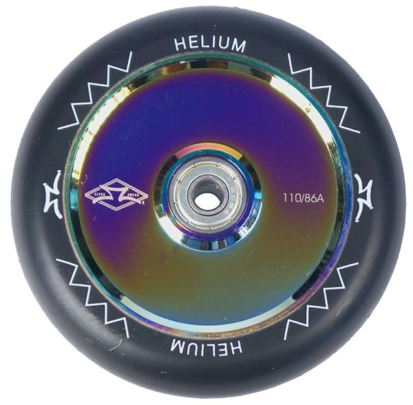 AO Helium Wheel 110mm ABEC 9 - polished oilslick