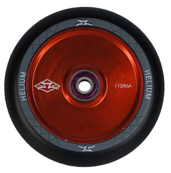 AO Helium Wheel 110mm ABEC 9 - rot red