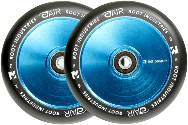 Root Industries Air Wheel 110mm - sky blue - PU schwarz - 2 Stück