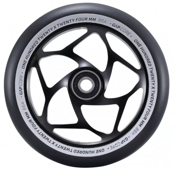 Blunt GAP Core Stunt Scooter Wheel 120mm - schwarz/schwarz 1