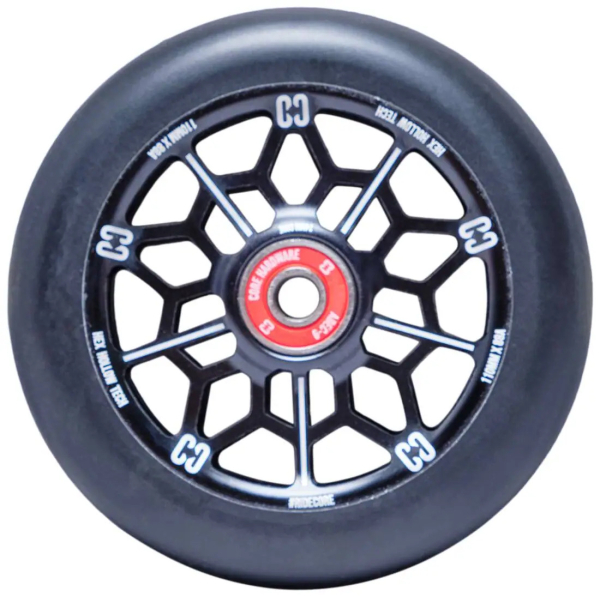 CORE Wheel Hex Hollow 110mm schwarz 1