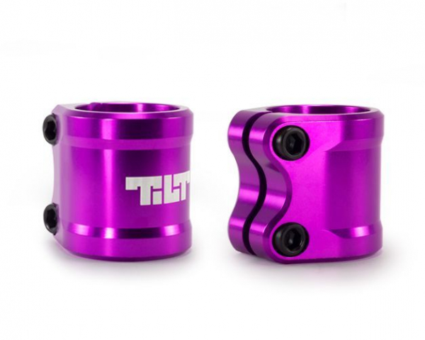 Tilt ARC Double Clamp - purple - lila