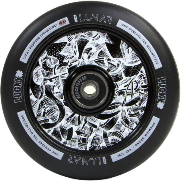 Lucky Lunar Hollow Core 110mm Wheel - Axis Black