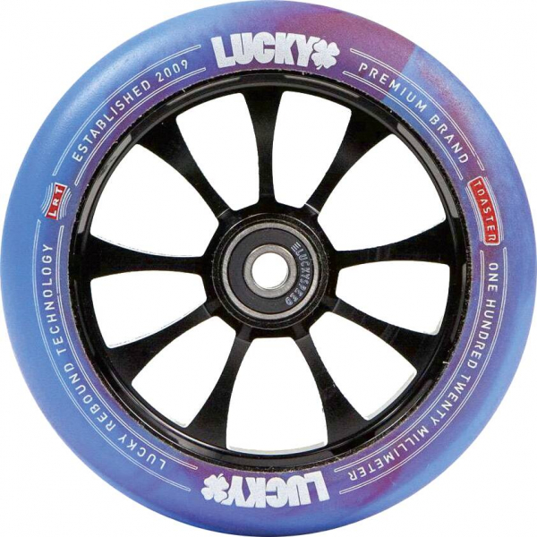 Lucky Toaster 120mm Wheel - neochrome / PU black