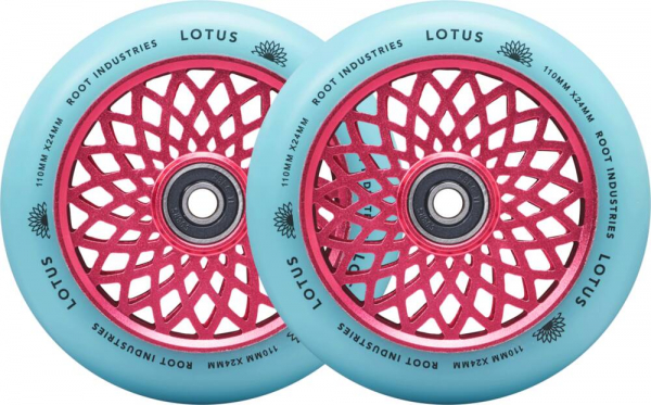 Root Industries Lotus Wheel 110mm - pink isotope