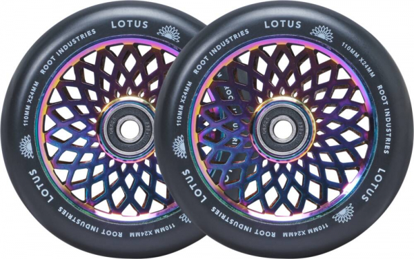 Root Industries Lotus Wheel 110mm - rocket fuel - PU schwarz