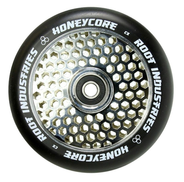 Root Industries Honeycore Rolle 110mm - mirror - PU schwarz