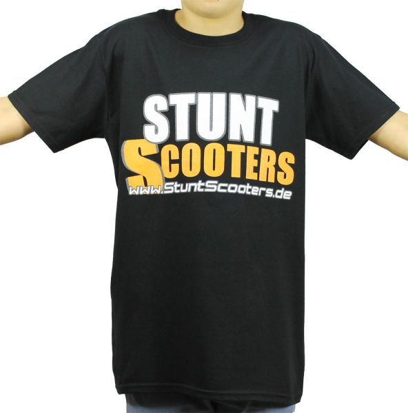 StuntScooters.de T-Shirt - Gr. S - black - schwarz